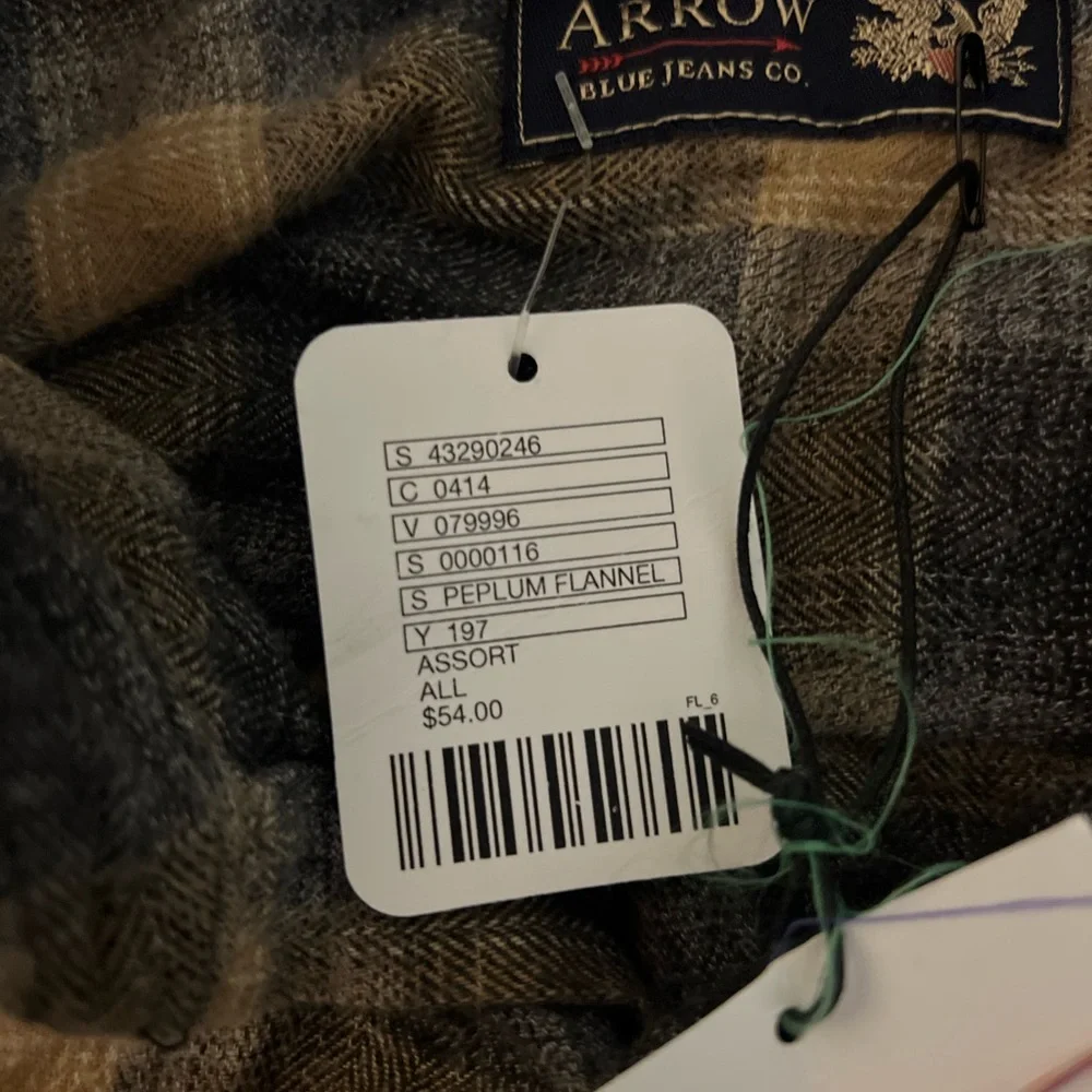 Urban Outfitters Arrow cropped flannel - Picture 6 of 8